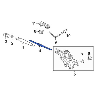 Kia OE - Rear Wiper Blade
