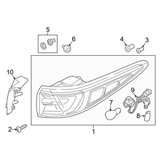 Kia OE - Rear Lamps - Combination Lamps