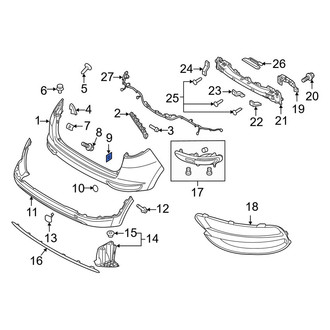 Kia OE - Bumper Cover Insulator