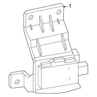 Kia OE - Rear Bumper - Electrical Components (With Park Assistant)