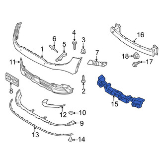 Kia OE - Front Bumper Impact Absorber
