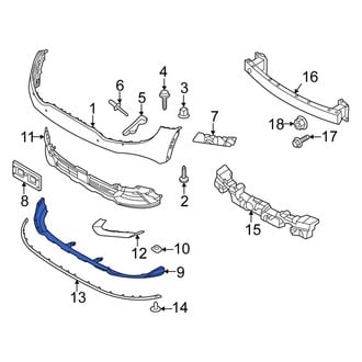 Kia OE - Front Upper Bumper Cover