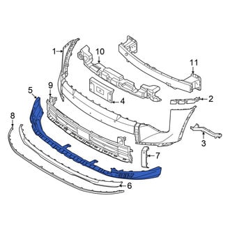 Kia OE - Front Lower Bumper Cover
