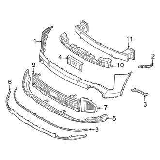Kia OE - Front Bumper & Grille - Bumper & Components (USA Built), (X-Line / X-Pro Prestige)