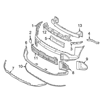 Kia OE - Front Bumper & Grille - Bumper & Components (Korea Built)