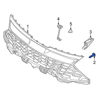 Kia OE - Upper Grille Screw