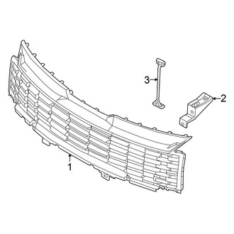 Kia OE - Front Bumper & Grille - Grille & Components (Korea Built)
