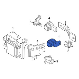 Kia OE - Rear Outer Parking Aid Sensor