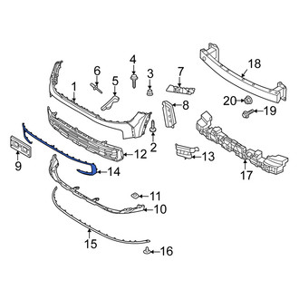Kia OE - Front Grille Molding