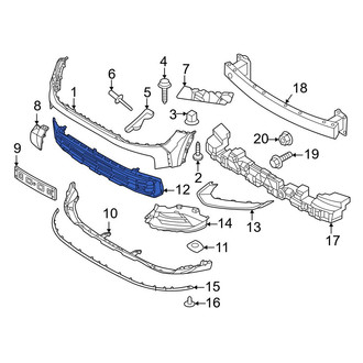 Kia OE - Front Lower Grille
