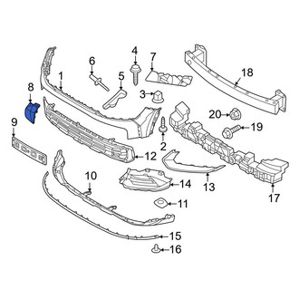 Kia OE - Front Tow Eye Cap