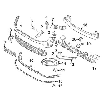 Kia OE - Front Bumper & Grille - Bumper & Components