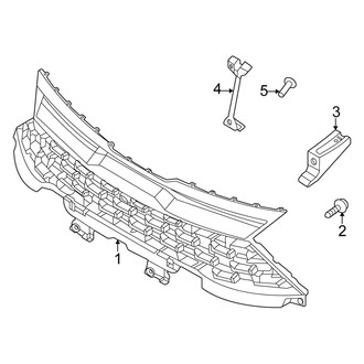 Kia OE - Front Bumper & Grille - Grille & Components
