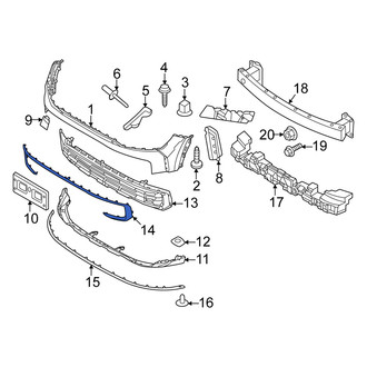 Kia OE - Front Grille Molding
