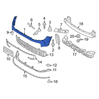 Kia OE - Rear Lower Bumper Cover