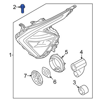 Kia OE - Headlight Mounting Bolt