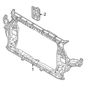 Kia OE - Radiator Support (EX / LX / SX / SX Prestige / X-Line / X-Pro / X-Pro Prestige)