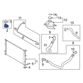 Kia OE - Radiator Mount Bracket