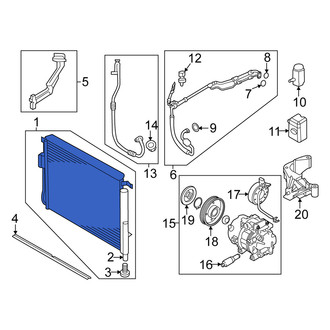 Kia OE - A/C Condenser