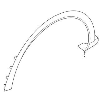 Kia OE - Fender - Exterior Trim (USA Built)