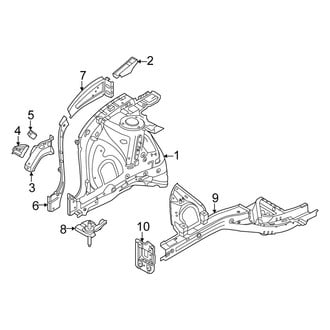 Kia OE - Fender - Structural Components & Rails (USA Built)