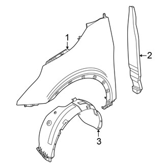 Kia OE - Fender & Components (Korea Built)