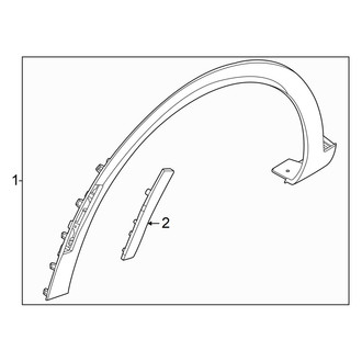 Kia OE - Fender - Exterior Trim (Korea Built)