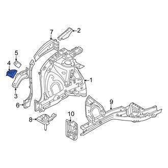Kia OE - Right Fender Apron Bracket