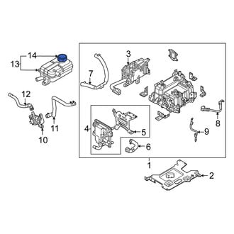 Kia OE - Drive Motor Inverter Coolant Reservoir Cap
