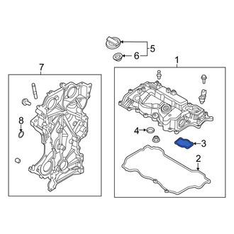 Kia OE - Engine Valve Cover Gasket