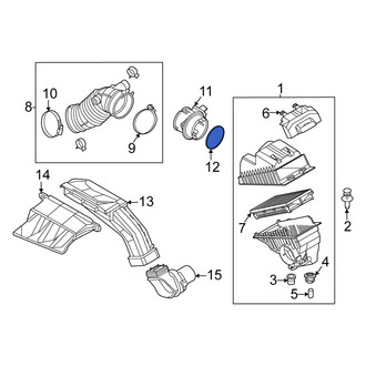 Kia OE - Mass Air Flow Sensor O-Ring