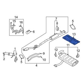 Kia OE - Floor Pan Heat Shield