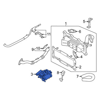 Kia OE - Exhaust Gas Recirculation (EGR) Valve