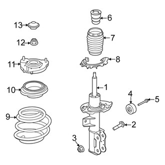 Kia OE - Front Suspension - Struts & Components (Korea Built)