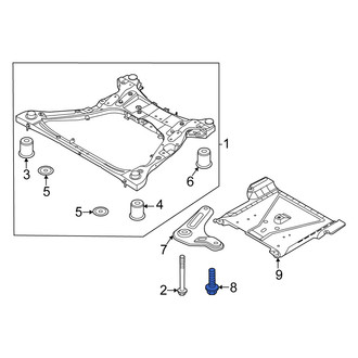 Kia OE - Front Suspension Crossmember Bolt
