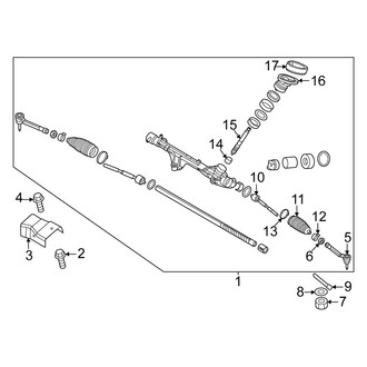 Kia OE - Steering Gear & Linkage (Korea Built)