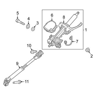 Kia OE - Steering Column Assembly (Korea Built)