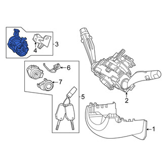 Kia OE - Ignition Lock Housing