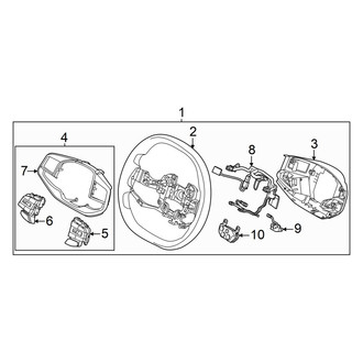 Kia OE - Steering Wheel & Trim (EX / LX / SX / SX Prestige / X-Line / X-Pro Prestige)