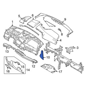 Kia OE - Left Instrument Panel Side Cover