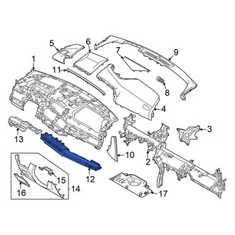 Kia OE - Right Instrument Panel Molding