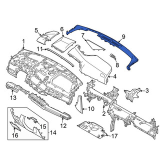 Kia OE - Center Dashboard Air Vent Trim