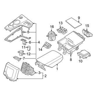 Kia OE - Center Console (Upper Components)