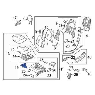 Kia OE - Front Left Seat Motor