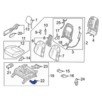 Kia OE - Front Right Seat Motor