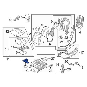Kia OE - Front Left Seat Motor