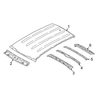 Kia OE - Roof & Components (W/O Sunroof)
