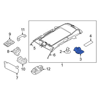 Kia OE - Headliner Clip