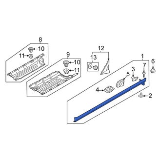 Kia OE - Left Rocker Panel Guard