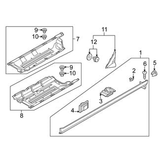 Kia OE - Pillars, Rocker & Floor - Exterior Trim